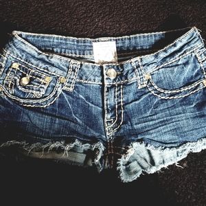 L.a idol jean shorts